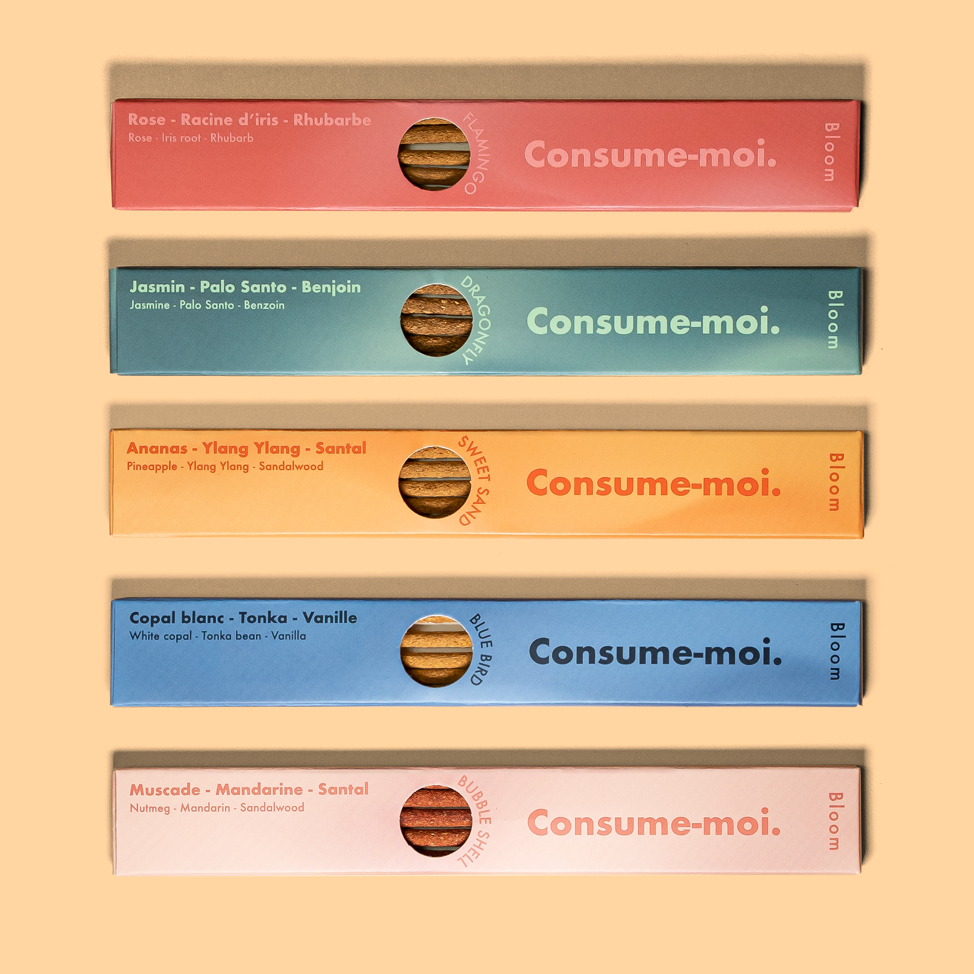 Incense Discovery Pack - 5 Scents